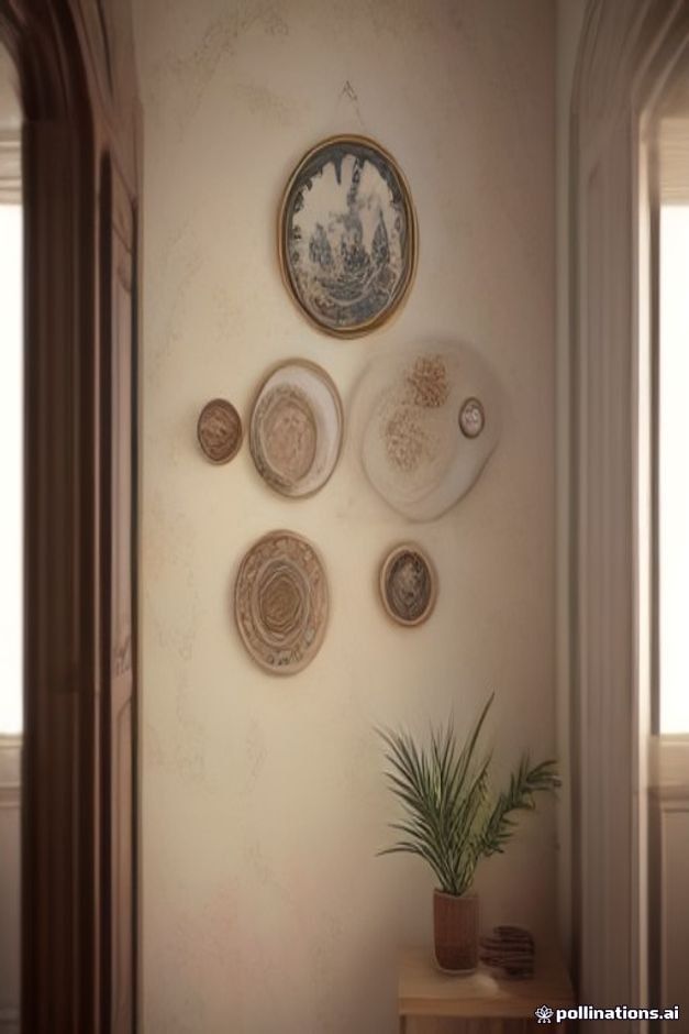 12 Home Decor Trends Taking Over Pinterest in 2026 (And How to Actually Use Them) 10 Cluster of decorative plates in varied sizes displayed on a wall