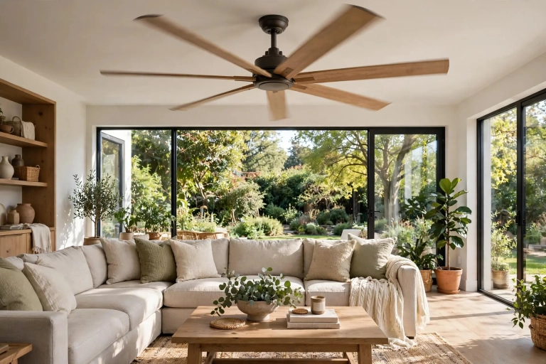 ceiling fan size featured