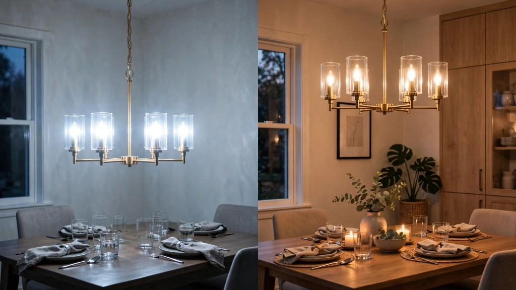 How to Size the Fixture for Tall Rooms — chandelier height over dining table
