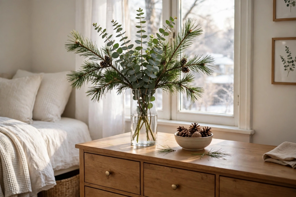Dress Your Windows With Heavier Curtains — cozy winter bedroom decor ideas