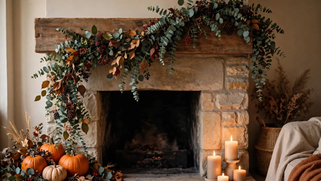 Fall Mantel Decor Ideas That Feel Warm, Never Cluttered 2 A complete visual guide to fall mantel decor ideas
