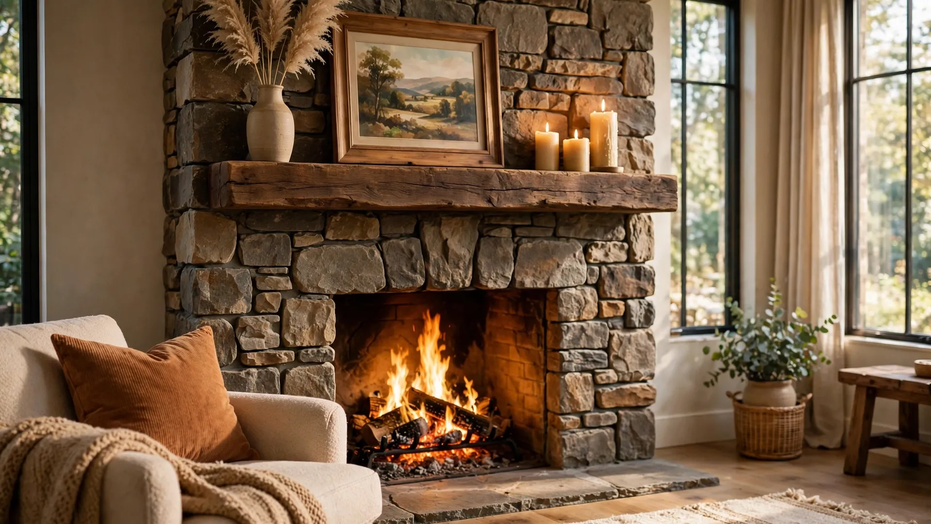 Fireplace Mantel Height: The 54-Inch Rule and When to Break It 1 Fireplace Mantel Height: The 54-Inch Rule and When to Break It — fireplace mantel height