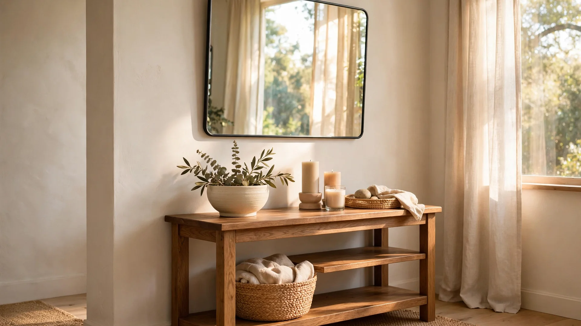 The 57-Inch Rule: Where Every Mirror Starts — how high to hang a mirror