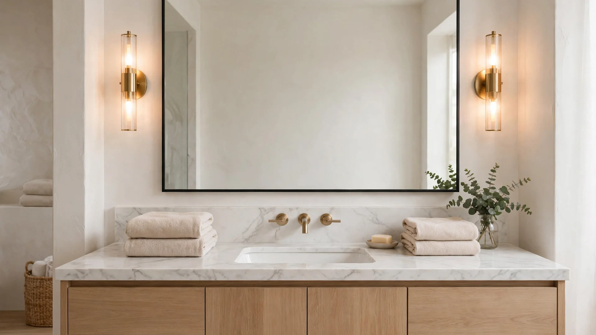 How High to Hang a Mirror Above a Dresser — how high to hang a mirror