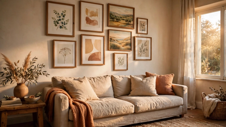 how high to hang pictures 01