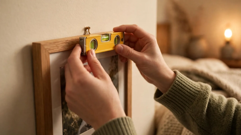 Renter-Friendly Hanging With Zero Wall Damage — how high to hang pictures