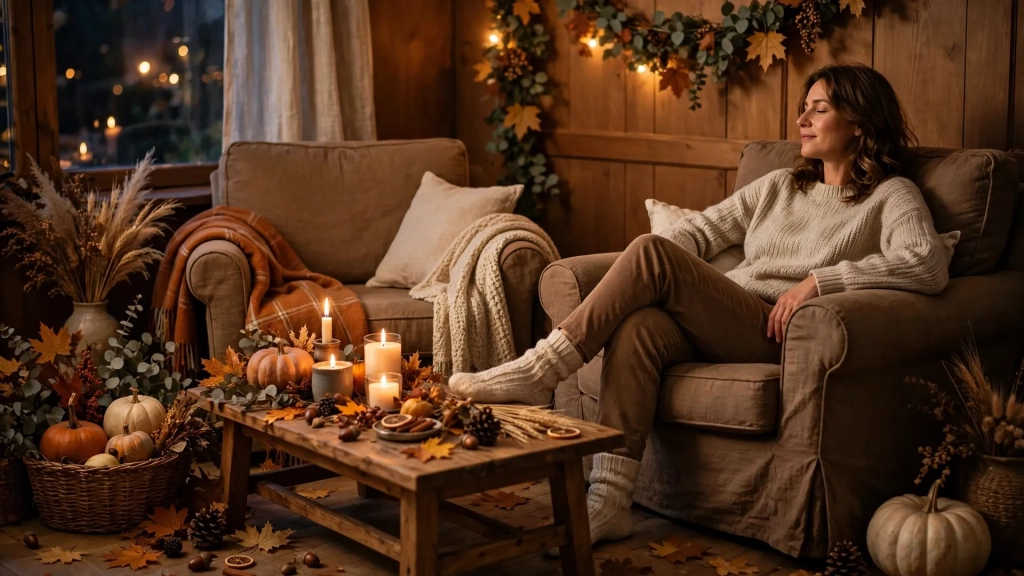 7 Fresh Ideas for Modern Thanksgiving Decor That Feel Warm and Stylish 7 Idea 2. Linen, Wood, and Stone in Soft Layers — modern thanksgiving decor