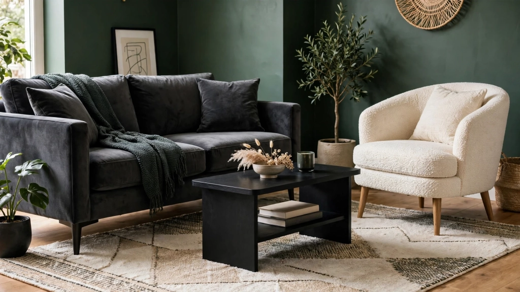 Texture Is the Secret Weapon Against Flat, Cold Walls — moody living room