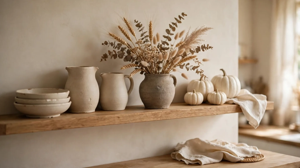 Neutral Fall Decor Ideas Begin With Texture — neutral fall decor ideas