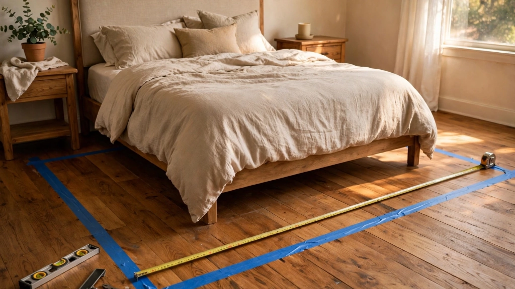 When an 8x10 Works Better — rug size for king bed