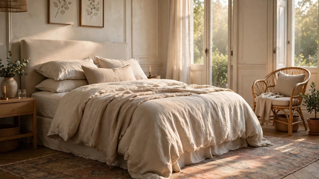 Pile and Material That Make Mornings Better — rug size for king bed