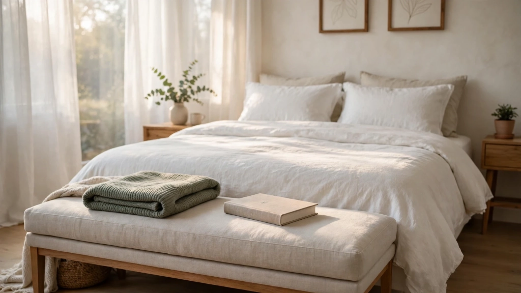 Bedroom Benches: The Quiet Finishing Touch — standard bench height