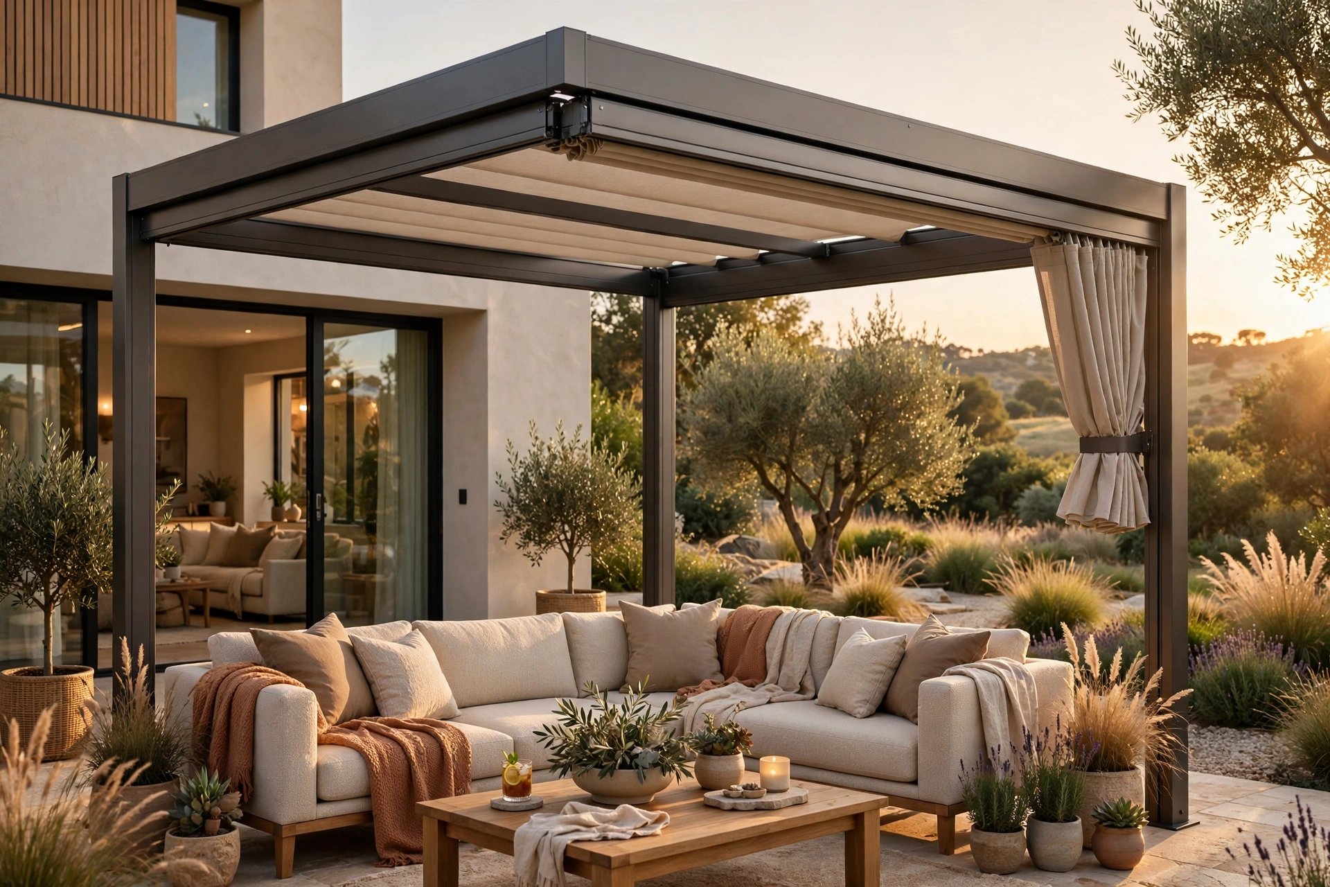 The Standard Pergola Size for Outdoor Dining — standard pergola size