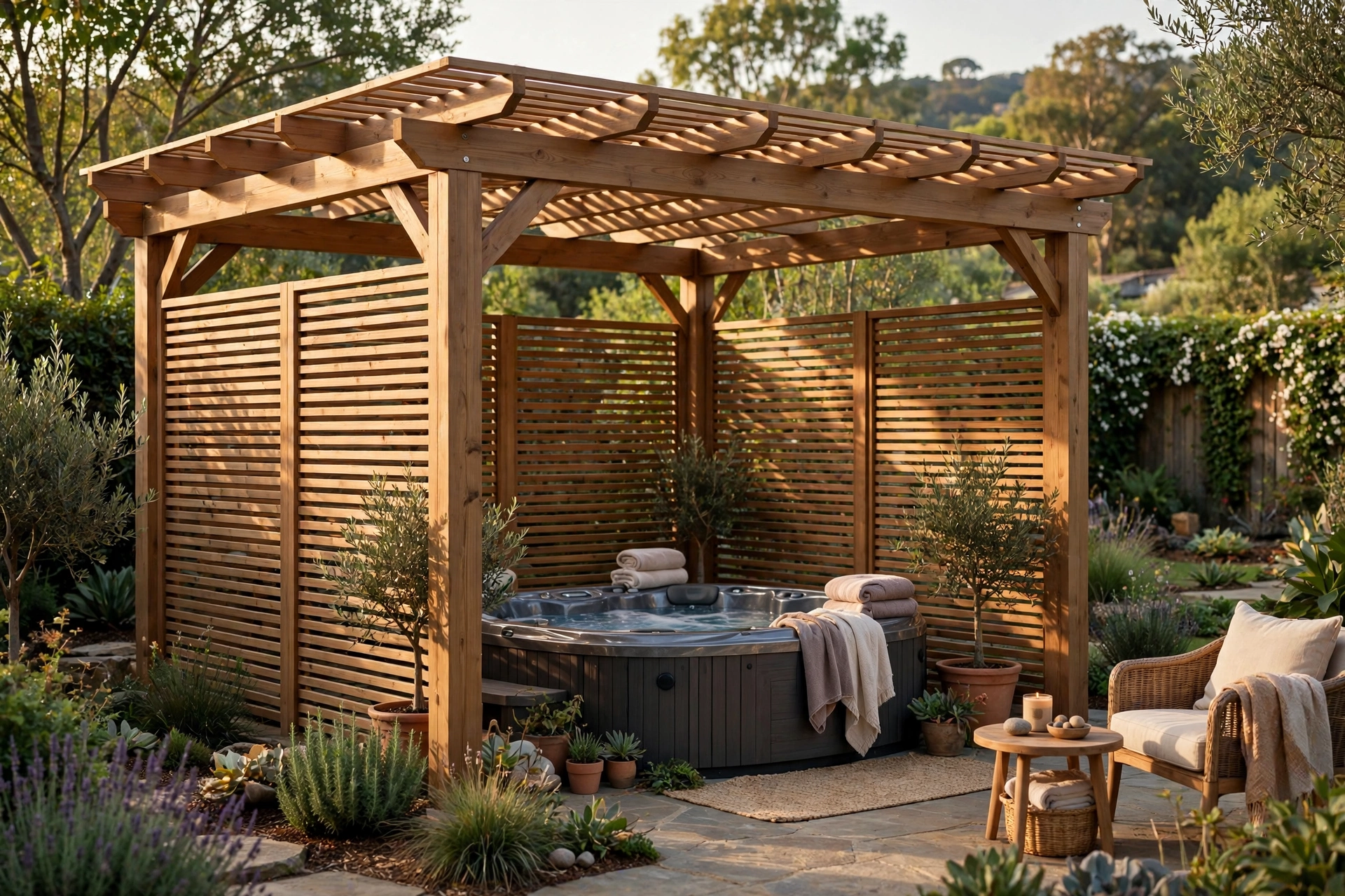 How Much Space Each Chair Actually Needs — standard pergola size