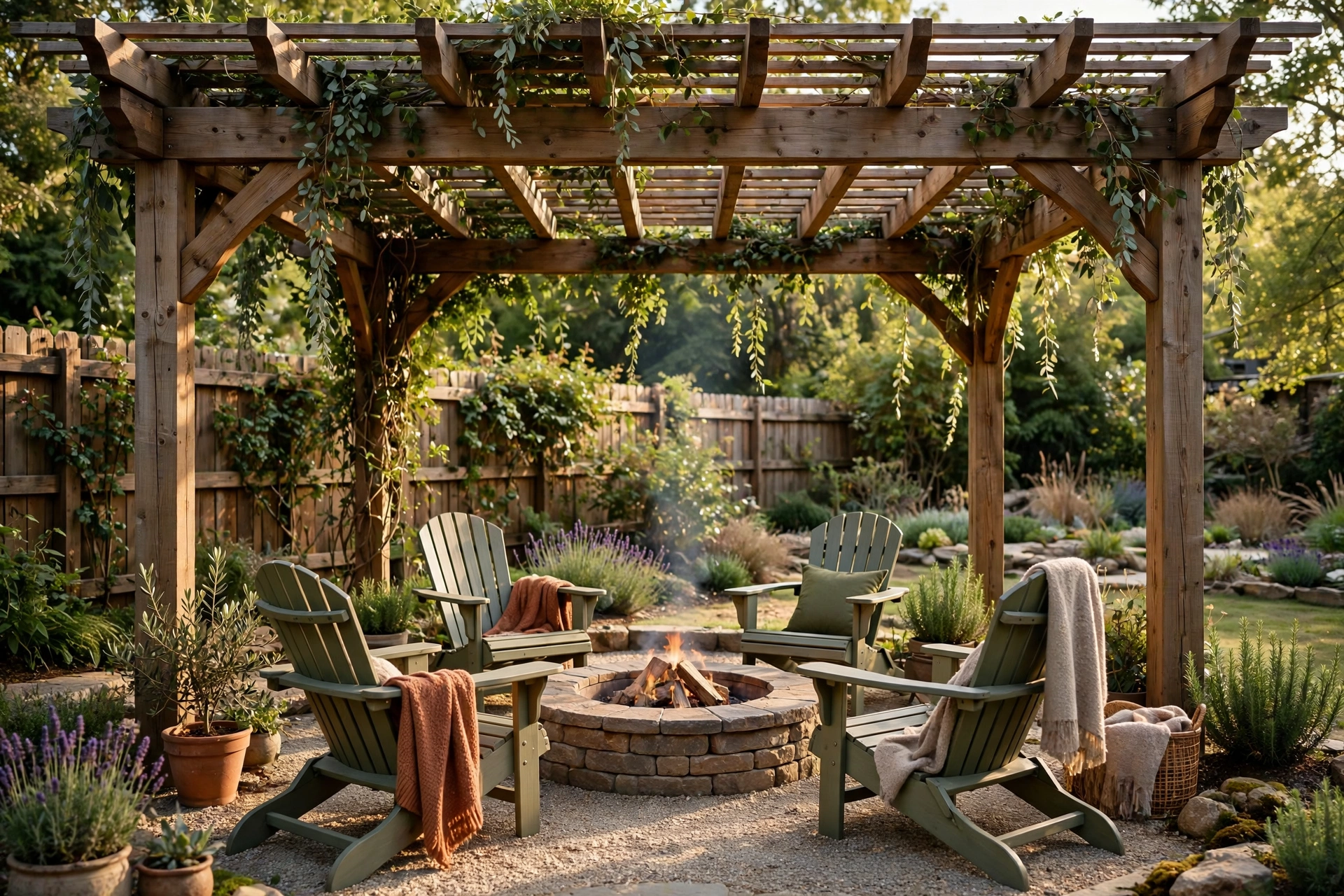 Making Your Pergola Fit the Yard — standard pergola size