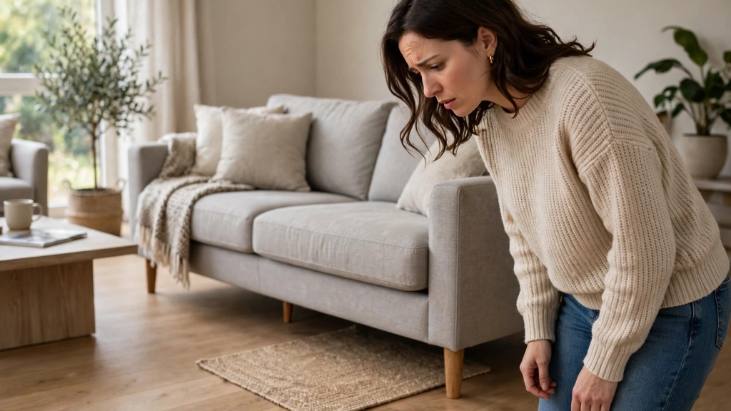 The Front Legs Rule — standard rug size for living room