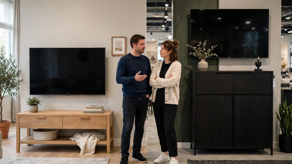 The 42 Inch Eye Level Rule — standard tv stand height