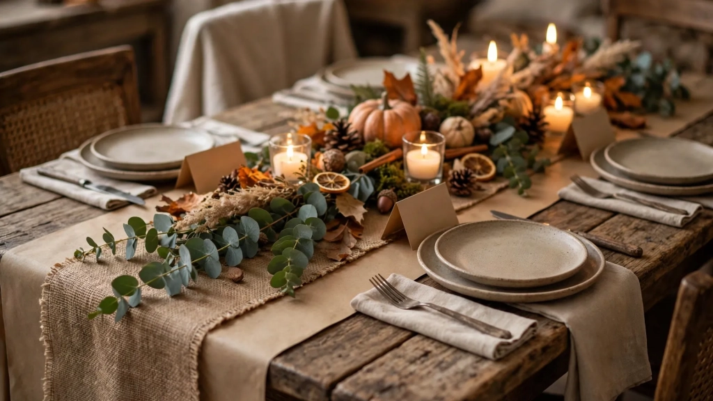 15 Thanksgiving Centerpiece Ideas Under $50 That Steal the Show 5 Let Candles Do the Heavy Lifting — thanksgiving centerpiece ideas