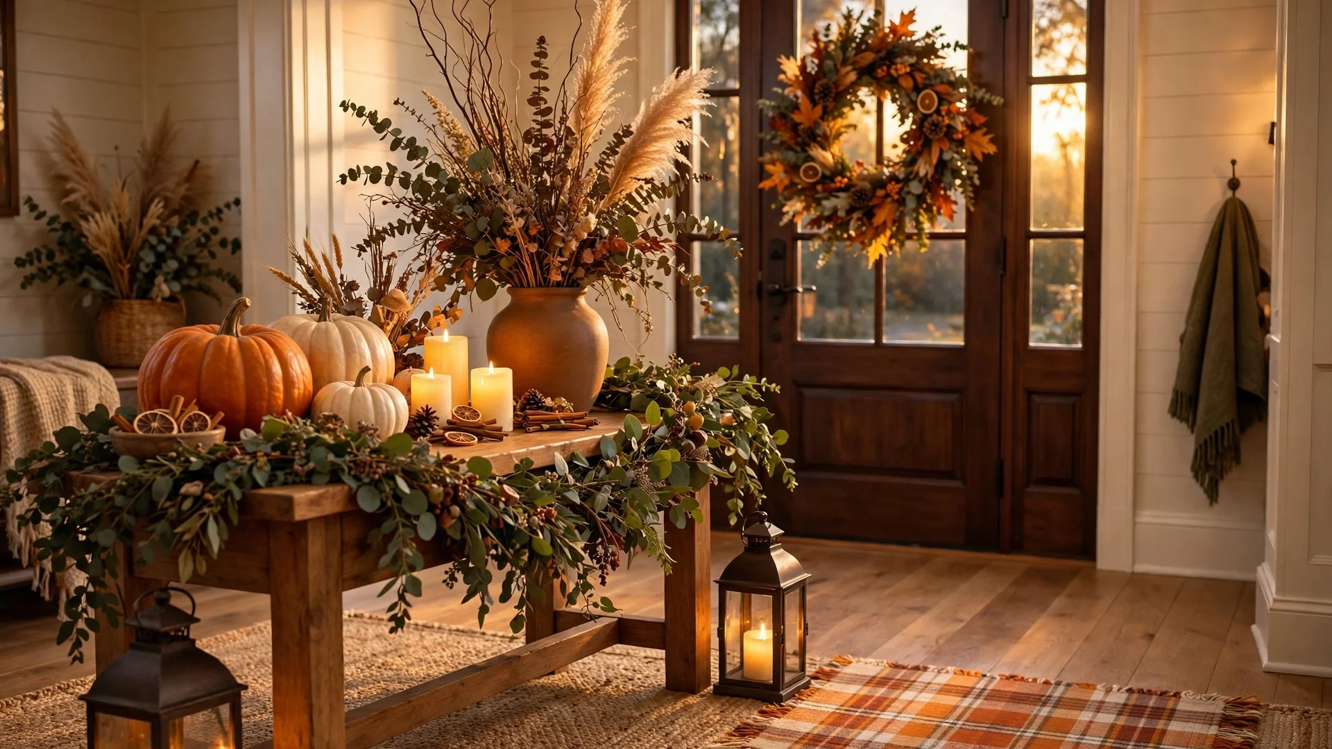 Thanksgiving Entryway Decor Ideas: 12 Warm Welcomes Guests Will Adore 1 Thanksgiving Entryway Decor Ideas: 12 Warm Welcomes Guests Will Adore — thanksgiving entryway decor ideas