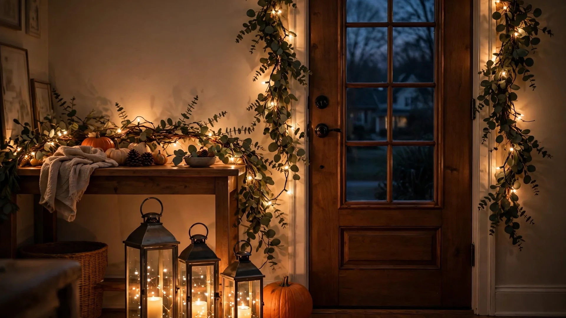 Thanksgiving Entryway Decor Ideas: 12 Warm Welcomes Guests Will Adore 5 Give the Door Its Own Big Moment — thanksgiving entryway decor ideas