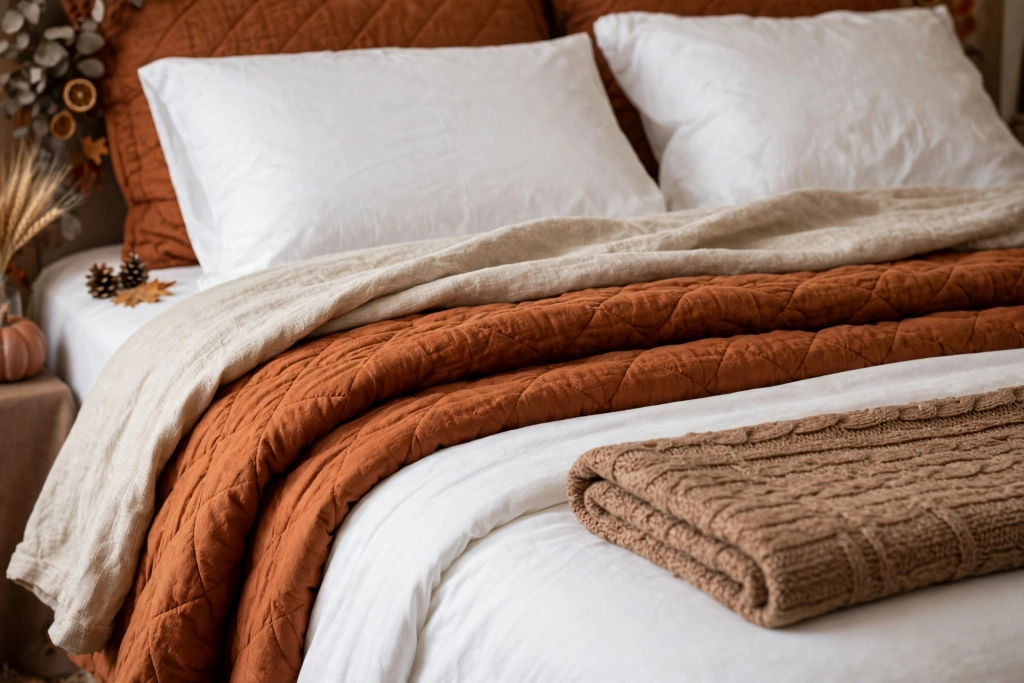 Thanksgiving Guest Bedroom Ideas: Make Guests Feel Right at Home 4 Layer the Bed Like a Hotel — thanksgiving guest bedroom ideas