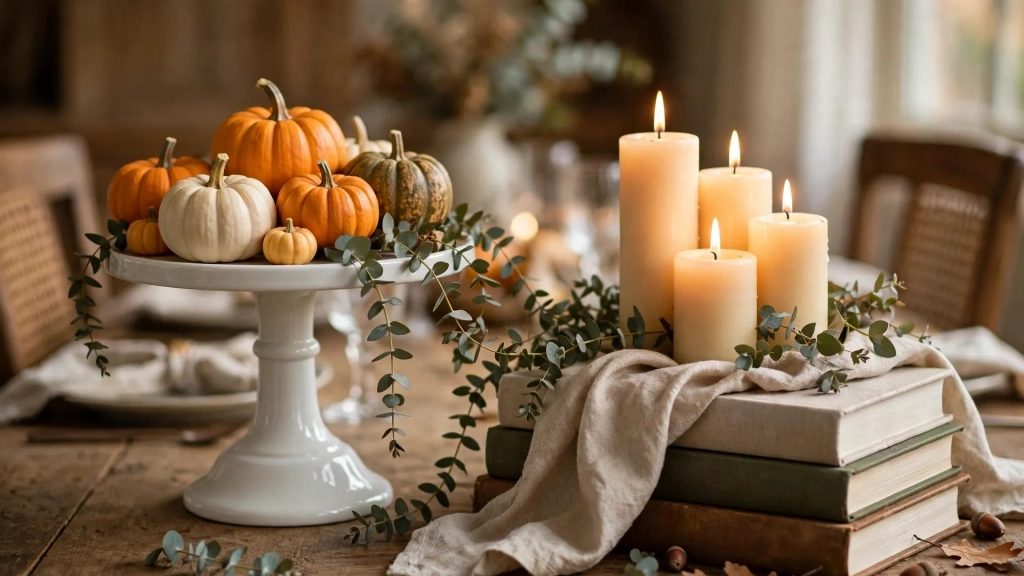 Borrow From Nature for Free — thanksgiving table decor ideas