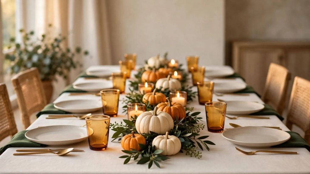 Add Height Without Spending a Dime — thanksgiving table decor ideas