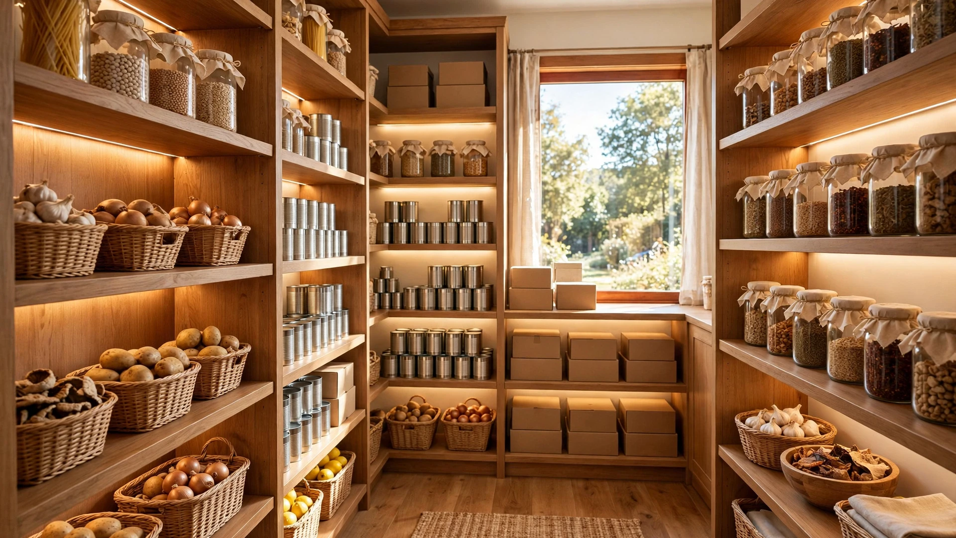 Walk-In Pantry Dimensions, How Much Space You Really Need — walk-in pantry dimensions