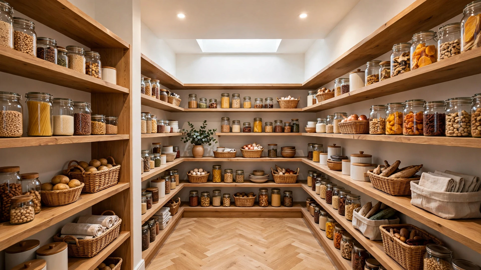 A complete visual guide to walk-in pantry dimensions
