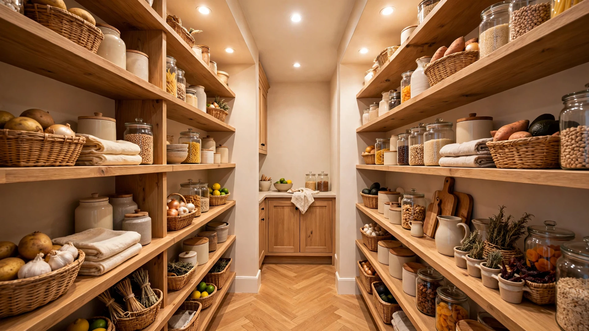 Small Walk-In Pantry Dimensions That Still Feel Roomy — walk-in pantry dimensions