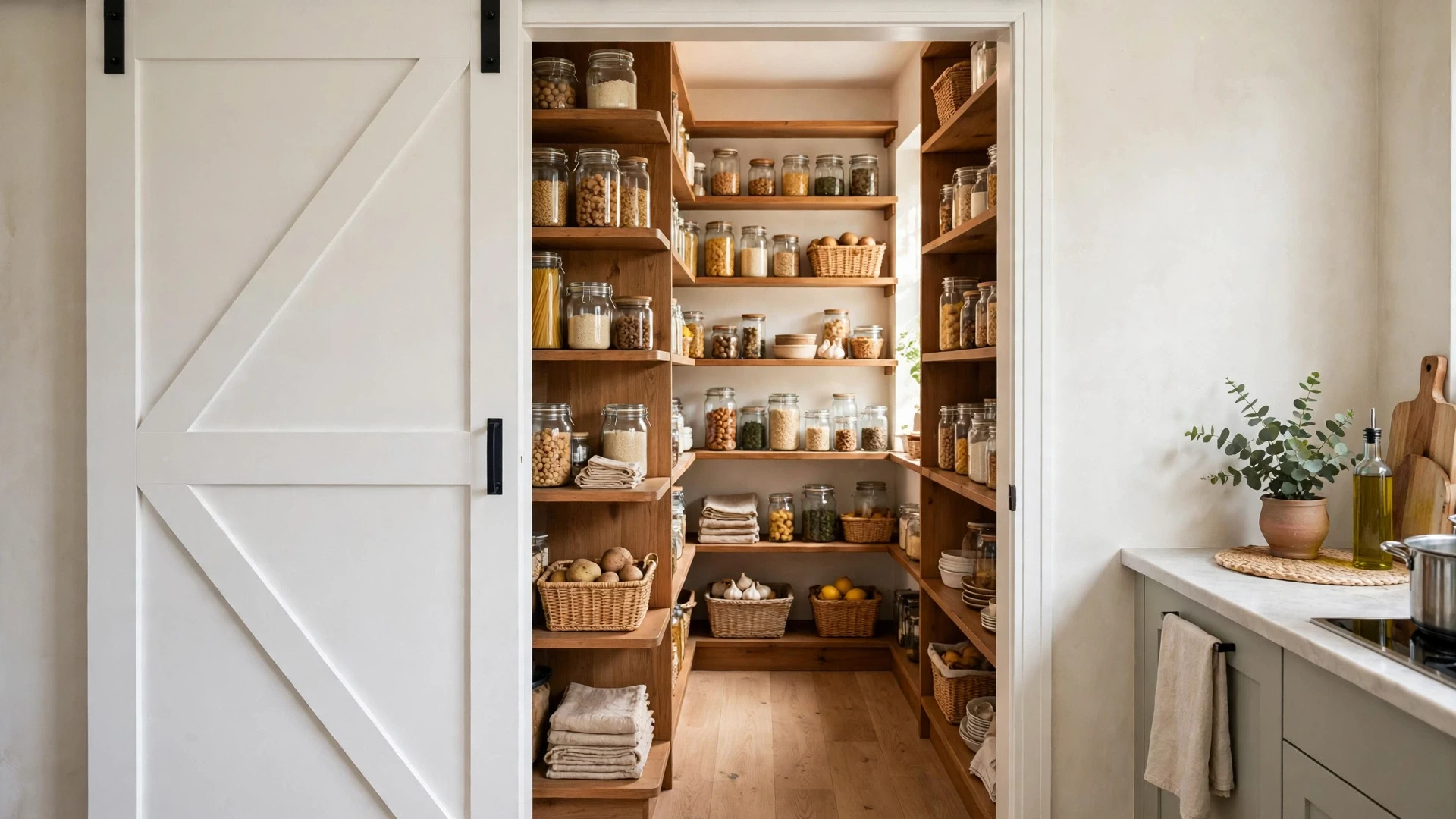 Pantry aisle width rules in walk-in pantry dimensions — walk-in pantry dimensions
